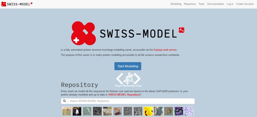 سایت SWISS-MODEL