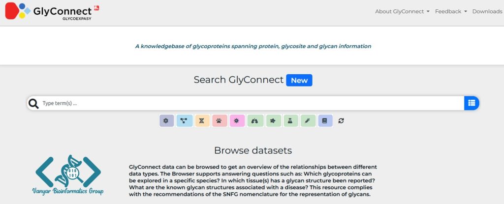 GlyConnect در Expasy