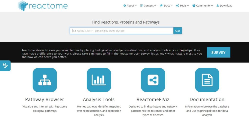 پایگاه Reactome