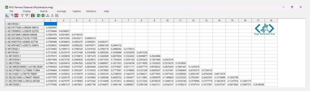 Pairwise Distances